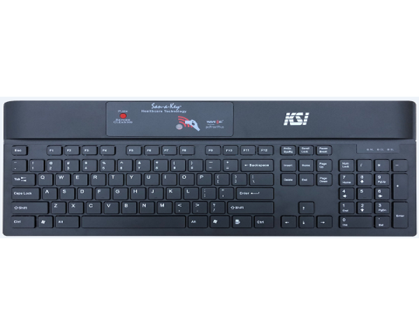 Ksi Blk 104 Usb Kb W/Rfideas+Reader KSI-1700-SX HB-16 - Click Image to Close